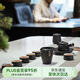 萬(wàn)仟堂（Edenus）高檔茶具套裝 陶瓷中式功夫茶具茶壺茶杯茶杯罐套裝 漢風(fēng)候