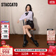 思加圖楊冪同款2025秋季曜金爵士樂(lè)福鞋皮鞋女EGB55CA5 雅致黑 37