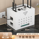SHUNMAI路由器收納盒桌面整理無(wú)線(xiàn)wifi光貓盒子電視機頂盒電線(xiàn)插座置物架 Wifi款-3層-白色