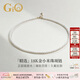 GiO珠寶 淡水小米珠珍珠項(xiàng)鏈年輕款鎖骨鏈送女友送老婆生日禮物自戴