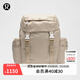 lululemon丨Wunderlust 小款背包 雙肩包 拒水 LU9COIS 橡木棕/銀 O/S