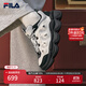 FILA 斐樂(lè )官方女鞋PEASE摩登運動(dòng)鞋2025冬新款豌豆鞋面包鞋休閑鞋 奶白/月巖灰-GL 38