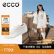 愛步（ECCO）休閑女鞋 舒適系帶休閑板鞋 柔酷零點(diǎn)女鞋系列220263 白色 37 