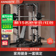 康斯特（KANGSITE）深蹲架健身器材多功能一體機杠鈴臥推架家用龍門(mén)架引體綜合訓練器 【美式/升級高拉】+100kg杠鈴