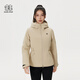 KOLON SPORT/可隆戶(hù)外羽絨服 女士防水透濕HALF BELT輕量羽絨夾克 LKDJ5WN090-BE 米黃 L 170/92A