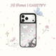 CASETIFY 森林早報系列 蝴蝶結小貓 適用于iPhone17/16/15 Air/Pro/Max  鏡面手機殼 鏡面黑框Magsafe iPhone 16 Pro Max