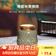 龍泉青瓷 大號葫蘆茶葉罐陶瓷家用存儲密封罐通用普洱紅茶防潮茶罐收納罐 小號-哥窯做線(xiàn)米黃 300ml 1個(gè)