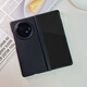 親奢潮吾vivo x fold5手機殼折疊屏vivoxfold3pro全包防摔真皮手感保護套 黑色碳纖維中軸全包殼+高清前殼 vivoxfold5