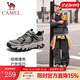 駱駝（CAMEL）【山城】男鞋戶外登山鞋網(wǎng)面透氣男士厚底跑步休閑運(yùn)動(dòng)鞋會(huì)員 G15S342004 淺綠 四季款 43