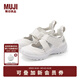 無(wú)印良品（MUJI）男女通用運動(dòng)涼鞋(男士/女士)男鞋女鞋鞋子 忍者鞋 白色 38 碼/240mm
