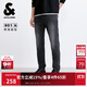 杰克·瓊斯（JACK&JONES） 男裝秋季牛仔褲修身版型時(shí)尚雙側(cè)插袋零錢袋皮標(biāo)長(zhǎng)褲225332072