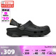 crocs洞洞鞋 卡駱馳經(jīng)典特林系列白敬亭同款耐磨拖鞋休閑鞋男女206340 黑色001 41-42 260mm