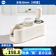 Bincoo咖啡壓粉錘套裝布粉器底座三件套咖啡機51mm/58mm咖啡器具 白色58mm（3件套）