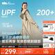 蕉下（beneunder）防曬衣女前后兩穿寬松防曬服全防護騎行戶(hù)外AL821沙杏咖M