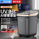 LUDWISHI全新東創(chuàng  )全自動(dòng)智能泡腳桶加熱按摩足浴盆電動(dòng)靜音家用恒溫殺菌高深洗腳盆 旗艦離線(xiàn)語(yǔ)音智能遙控觸屏款（漏保插頭）