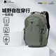 牧高笛（MOBIGARDEN）懸川2D一日徒步背包 戶(hù)外登山包旅行雙肩包 NX24664016 絨蒿綠