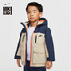 耐克（NIKE）幼童搖粒絨三合一夾克冬季男童防潑水兩件套時(shí)尚NIKE IR0005