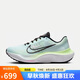 耐克NIKE跑步鞋女子緩震ZOOM FLY 5運動鞋DM8974-401淺綠/白黑38