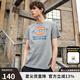 dickies夏季情侶款短袖男經(jīng)典logo印花短袖TEE休閑男裝DK007088 N 中羽灰 M