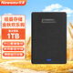 紐曼（Newsmy）1TB 移動(dòng)硬盤(pán)機械 星云塑膠系列 USB3.0 2.5英寸 星空黑 海量存儲 照片視頻備份辦公數據備份