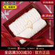 CALWAN KEODH包包新款2025包包女包斜挎包真皮高級感小眾生日禮物送女友老婆 米白【定制折疊禮盒裝】輕奢品牌實(shí)用走心女生閨蜜