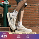 斐樂(lè )（FILA）官方男鞋FOSSO川行鞋復古帆布鞋2025夏季新款運動(dòng)休閑鞋 奶白/黃昏灰-GA 41