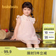 巴拉巴拉童裝女童連衣裙寶寶夏裝2024兒童裙子網(wǎng)紗國風旗袍裙208224111021