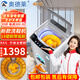 奧德萊（AOD）全自動(dòng)洗鞋機洗脫一體多功能家用小型免拆鞋帶懶人智能洗鞋神器刷鞋機專(zhuān)業(yè)專(zhuān)用洗鞋洗衣機大容量 8KG全自動(dòng)-家用風(fēng)干-升級版-18壁刷灰白色