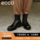 愛步（ECCO）馬丁靴 男靴時尚潮流厚底靴子男鞋 都市奧陸斯550264 黑色55026401001 43