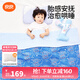 良良（liangliang）豆豆毯嬰兒毯子春秋冬嬰兒毛毯 幼兒園安撫豆豆被 辦公室午睡毯 天宮藍【200G夾棉 經(jīng)典限量秒】 【150*120cm】