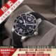 【二手99新】浪琴（LONGINES）康卡斯系列男表運(yùn)動(dòng)系列自動(dòng)機(jī)械男士腕表二手奢侈品腕表 L3.742.4.56.6 黑盤膠帶 新機(jī)芯