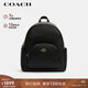 蔻馳（COACH）【品牌直供】女士COURT中號雙肩包黑色中號5666