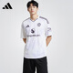 阿迪達斯 （adidas）男 足球系列 MUFC A JSY 曼聯(lián)球迷版客場(chǎng)短袖JI7423白色M