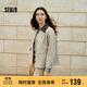 森馬（Semir）復古巴恩風(fēng)外套女短款寬松上衣秋純棉燈芯絨翻領(lǐng)夾克101524108016