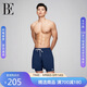 范德安（BALNEAIRE）【王安宇同款】高端防曬海邊平角泳褲速干防尷尬 藍白經(jīng)典 XL
