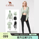 駱駝（CAMEL）瑜伽服套裝女晨跑戶外運動服修身透氣健身服五件套 YK22255493