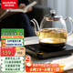 澳柯瑪（AUCMA）自動(dòng)上水恒溫電熱水壺玻璃煮茶器功夫茶具茶臺(tái)泡茶燒水壺煮茶壺電茶爐電水壺T39送禮1.2L