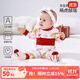 歐孕（OUYUN）嬰兒高腰護(hù)肚套裝賀歲龍年國(guó)風(fēng)紅色寶寶秋衣秋褲男女童保暖衣 萌虎獻(xiàn)瑞 90cm