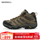 邁樂(lè )（Merrell）邁樂(lè )復古戶(hù)外經(jīng)典徒步鞋男MOAB3 GTX中幫透氣防水耐磨防滑登山鞋