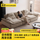 惠尋京東自有品牌 帆船沙發(fā) 2025新款中古風(fēng)可移動(dòng)靠背雪尼爾沙發(fā) 小五人位 3米【羽絨坐墊】 貓抓絨布1.2M寬/固定坐深
