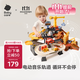 babycare&BCT軌道滑行玩具小火車(chē)停車(chē)場(chǎng)汽車(chē)闖關(guān)冒險3-4-6歲男孩兒童益智
