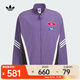 阿迪達斯 （adidas）Originals三葉草男子MOTO JKT休閑賽車(chē)風(fēng)撞色梭織運動(dòng)寬松夾克 KH1202 M