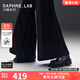 DAPHNE LAB達芙妮方糖瑪麗珍復古厚底擦色細節T帶小皮鞋女鞋 黑色 36