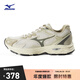 美津濃（MIZUNO）男女跑步運動(dòng)鞋 緩震透氣 網(wǎng)面拼接 反光標識 RACER S 41碼