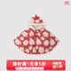 巴厘小豬寶寶外出披風(fēng)斗篷秋冬季女童拜年服防風(fēng)棉襖加厚保暖冬裝兒童外套 椒個(gè)朋友 100