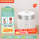 福庫（CUCKOO）電飯煲韓國原裝進(jìn)口家用多功能電飯鍋真高壓力高火力ih三維立體加熱智能語(yǔ)音雙壓不粘內膽不粘鍋 CRP-LHTR0611FW 2.8L
