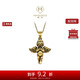周大福MONOLOGUE獨(dú)白 愛特天使治愈黑金黃金吊墜 MR717