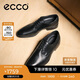 愛步（ECCO）德比鞋 增高牛皮商務正裝皮鞋男 適途系列512734 黑色42