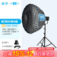 南光（NANLITE）FS-300B雙色溫直播補(bǔ)光燈 室內(nèi)影棚平面人像攝影燈 大功率視頻led常亮燈 專業(yè)高顯色拍攝燈 FS-300B+90快裝柔光箱（配蛋格）+燈架