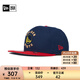 NEW ERA紐亦華NBA CITY系列棒球帽湖人平檐刺繡帽子950 60589653-藏青色 金州勇士隊 OSFM